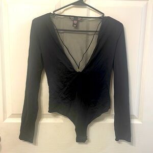 Victoria’s Secret Mesh Back Bodysuit-S